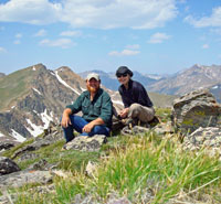 Guests at a scenic point